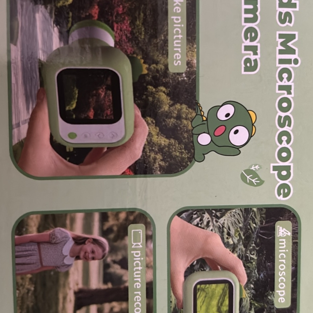 Green Kids Microscope Camera